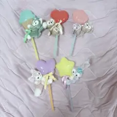 ぬいぐるみスティック　ディズニーシー　ダッフィー&フレンズ　まとめ売り