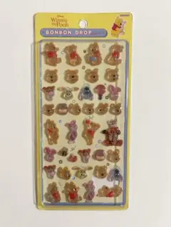ボンボンドロップ シール ディズニー くまのプーさん 大 初期