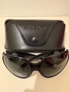 BVLGARI ブラック サングラス ケース付き Bvlgari ブラック サングラス ケース付き - メルカリ