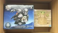 Happyくじ STAR WARS A賞 マンダロリアン＆グローグー
