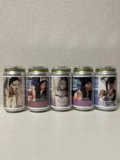 S*N様 LE SSERAFIM（ルセラフィム）アクキー付きラベル缶 コンプリー