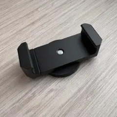 スマホホルダー マグネット 自撮り 携帯スタンド 超強力磁石 多機能 ブラック