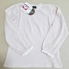 【新品未使用】タグ付き　プティマイン　長袖　カットソー　ピンク