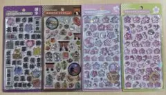 ボンボンドロップシール 和柄 4点セット