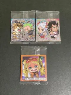 ワンピース ウエハース シール 3枚セット