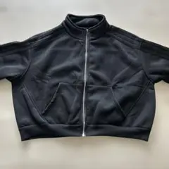 ブラック スポーティジャンパーショート丈