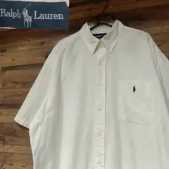 RALPH LAUREN 90s ポニーロゴ刺繍 BLAKE BDシャツのサムネイル