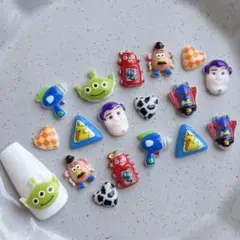 無言購入OK⭕️ ディズニー トイストーリー ネイル　ネイルパーツセット