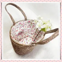 Cath Kidston ⭐️キッズバスケット 小花柄 新品タグ付 廃盤希少のサムネイル