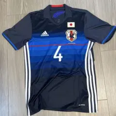 adidas サッカー日本代表　16/17 ユニホーム #4 本田圭佑　M