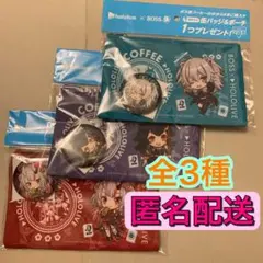 HOLOLIVE 音声付き ウマ娘缶バッチ　BOSSコラボポーチ全３種ホロライブ