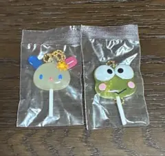 サンリオ　カラフルキャンディーチャーム　ウサハナ・けろけろけろっぴ