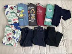 キッズ ボーイズ 冬服 冬物 トレーナー ズボン まとめ売り 110cm
