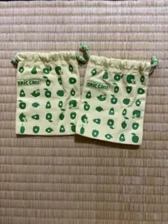 はらぺこあおむし 巾着袋 2枚セット