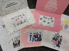 ジャニーズ バースデーカード！5枚セット 2026年2月着カード 閲覧期限内◎