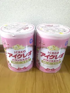 【新品未開封】アイクレオ バランスミルク 800 2缶セットのサムネイル