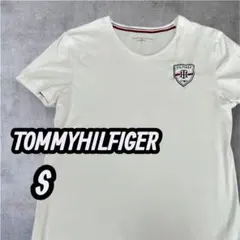 TOMMY HILFIGER VネックメンズTシャツ S