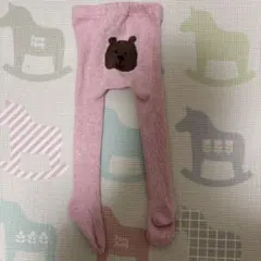 baby GAP ベビーギャップ　くま　タイツ　ピンク　12-24m