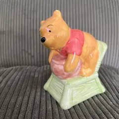 くまのプーさん ウィニー・ザ・プー 陶器製貯金箱 - メルカリ
