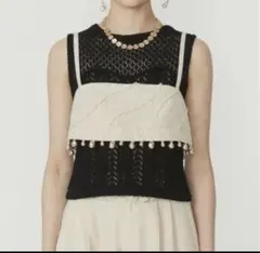 Eaphi EMBROIDERY CORD VEST - メルカリ