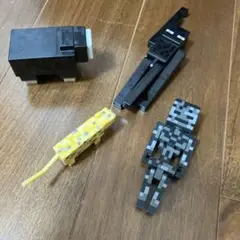 Minecraftキャラクター4体セット