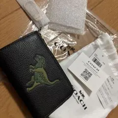 COACH 恐竜デザイン コインケース