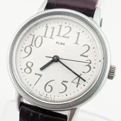 【稼働品】ALBA アルバ V501-0BW0 クォーツ レディース腕時計のサムネイル
