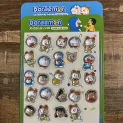 ドラえもん 3Dクリスタルステッカー 24枚入り お裾分け