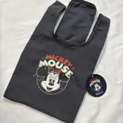 Disney 100 ミッキーマウスクラブ エコバッグ　ミッキーマウス　グレー