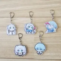 5種セット 葬送のフリーレン アクリルキーホルダー フリーレン ヒンメル