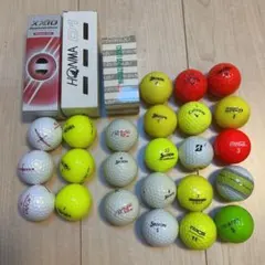 ゴルフボール　新品　10球＆ロストボール　14球のサムネイル