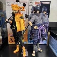 一番くじ NARUTO-ナルト- 疾風伝 A賞 ナルト B賞 サスケ輪廻写輪眼