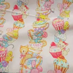 COSMOTEXTILE アニマル スイーツ 生地