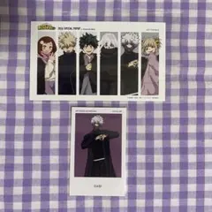 N*読様 ヒロアカ ベースヤードトーキョー アートステッカー 荼毘 特典 カード