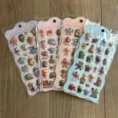 AIモンスター　イタリアンブレインロット　ボンボンドロップシール　4枚セット