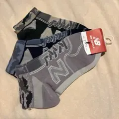 ニューバランスキッズ靴下 3色セット