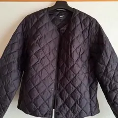 UNIQLO ウォームパデッドジャケット Lサイズ　ブラック　匿名配送