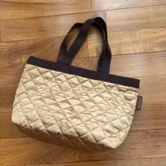 ゴディバ　景品 キルティングベージュトートバッグ