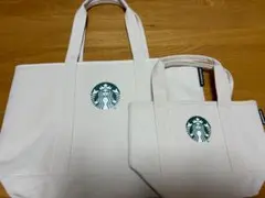 【新品未使用】スターバックス オリジナル キャンバストートバッグ 2個セット