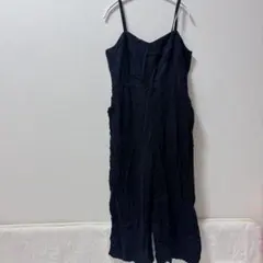 美品★OLD NAVY 【L】ブラック オールインワン お出かけ　シンプル