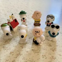 SNOOPY Friends ソフビフィギュア8種セット