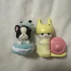 シルバニアファミリー　ペルシャ猫　フレンチブルドッグ