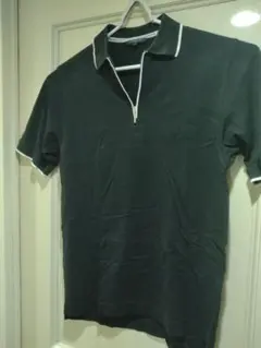 BURBERRY GOLF ブラックポロシャツ M（日本サイズL）
