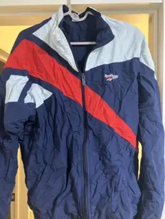 Reebok ナイロンジャケット ネイビー