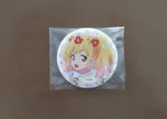 アイカツ 星宮いちご いちご 缶バッジ レトロポップ TSUTAYA