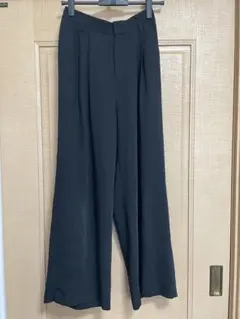 LANVIN en Bleu ワイドパンツ ブラック 38
