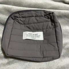 【LAKOLE】キルティングスクエアポーチ　M