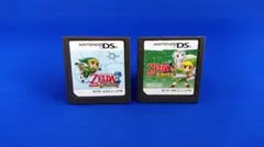 DS ソフト ゼルダの伝説 夢幻の砂時計 大地の汽笛 ソフトのみ セット