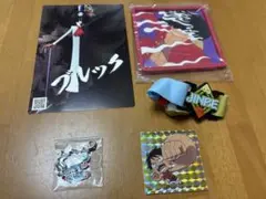 ワンピース　チャーム　ブレスレット　シール　ポストカード　ラバーコースター