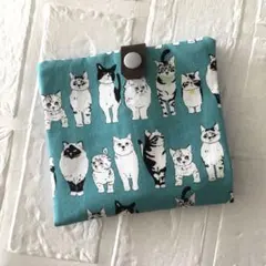 携帯ボックステイッシュケース♡整列ネコ　猫